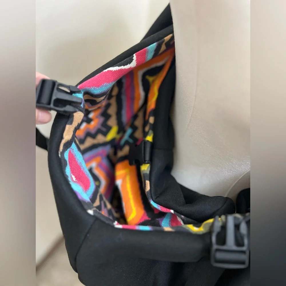 NEW BUDDYTASTIC Dog Sling Carrier for Small Dogs Puppies up to 15# Black